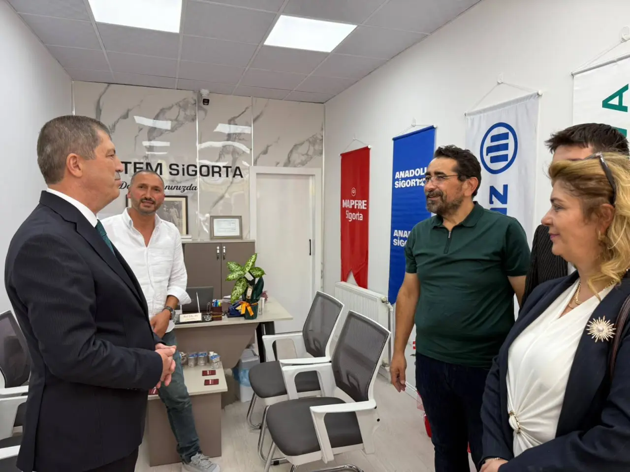 Mustafa Arslan Merzifon’da Kapı Kapı Gezdi 13
