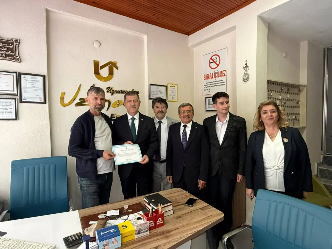 Mustafa Arslan Merzifon’da Kapı Kapı Gezdi 17