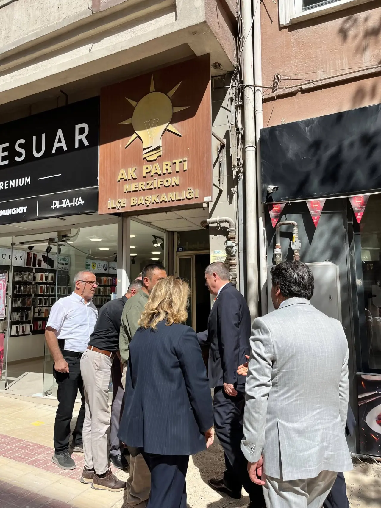 Mustafa Arslan Merzifon’da Kapı Kapı Gezdi 1
