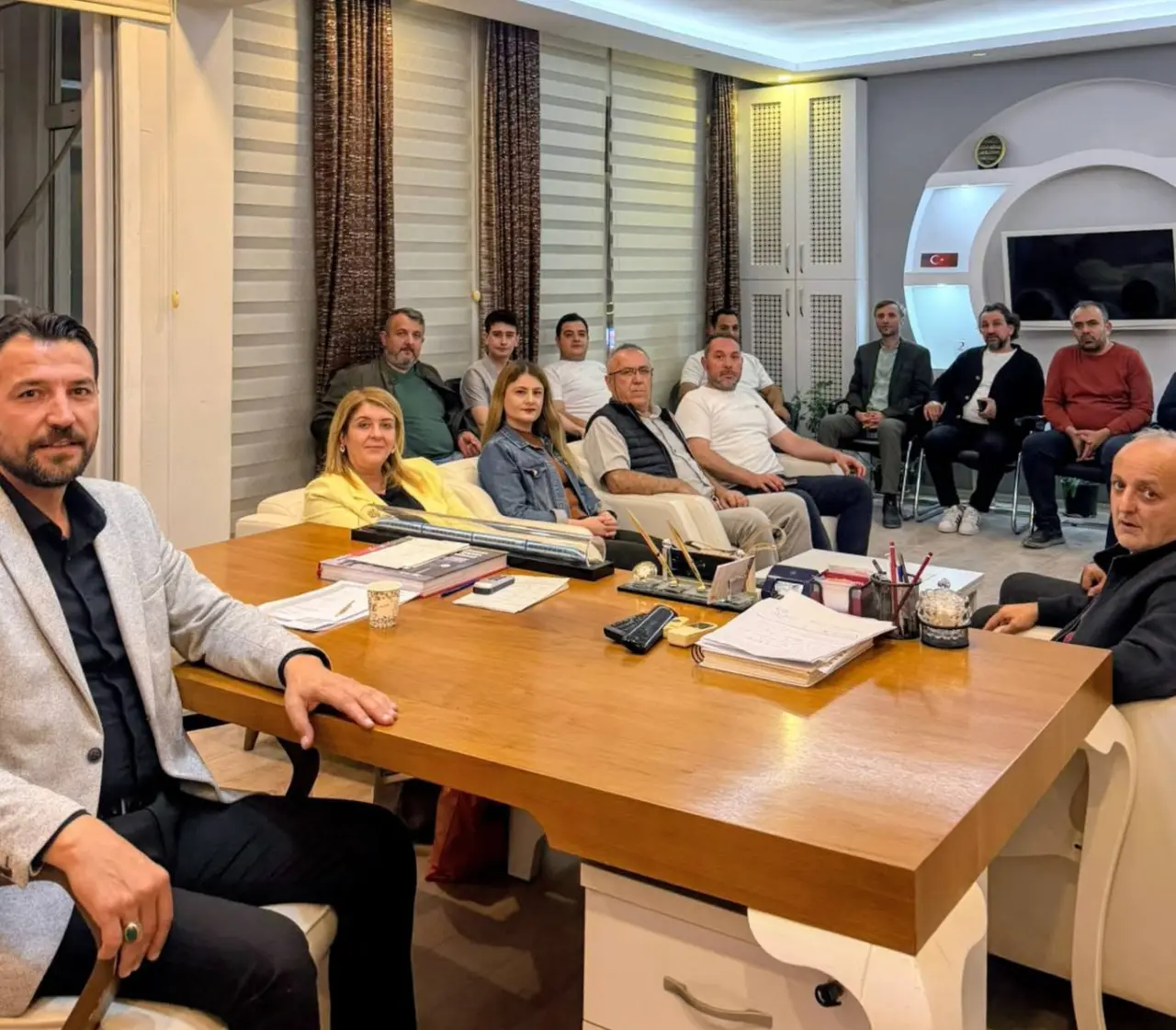 AK Parti Merzifon’da Haftalık Toplantı 2