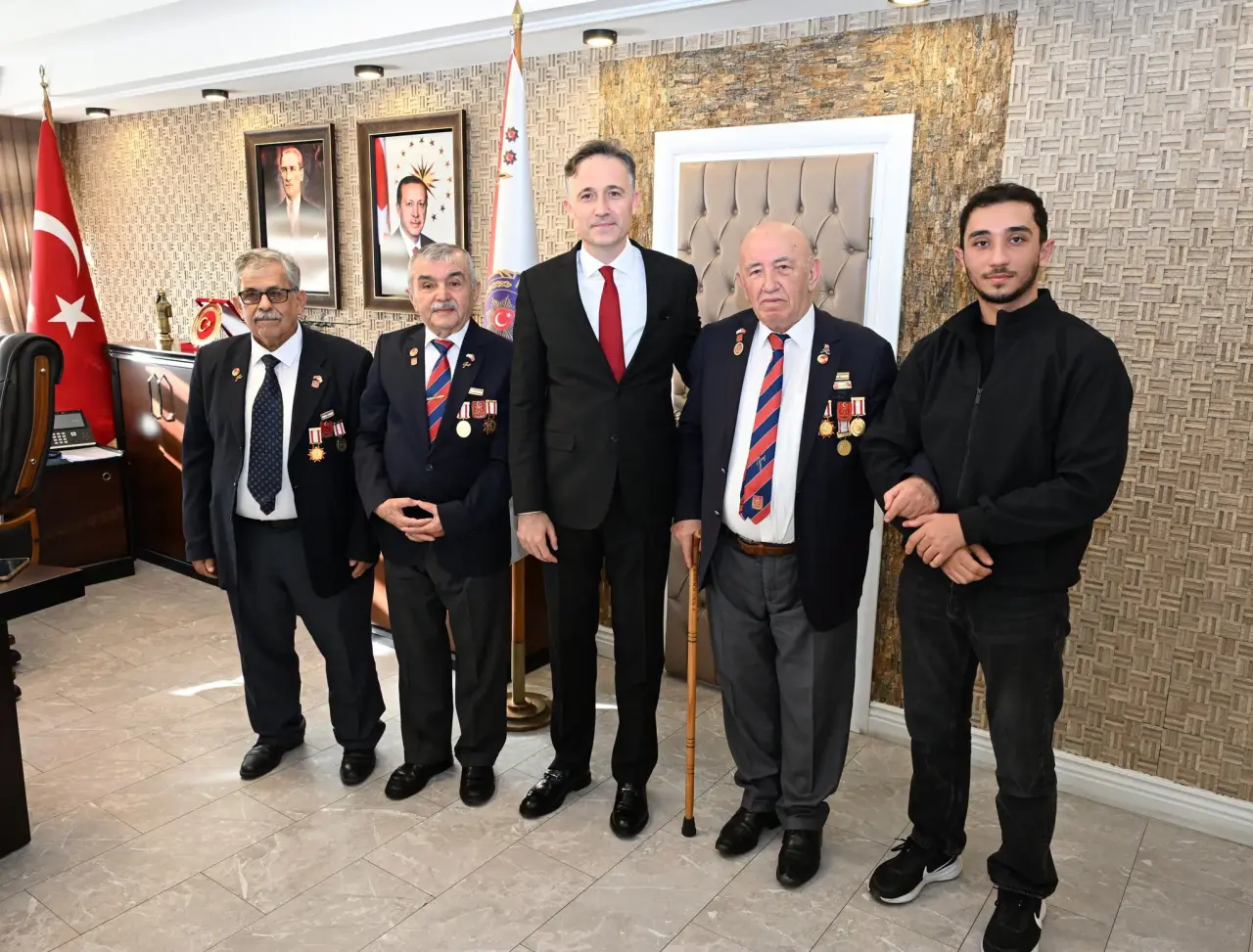 Amasya Emniyetinde İki Önemli Ziyaret! 2
