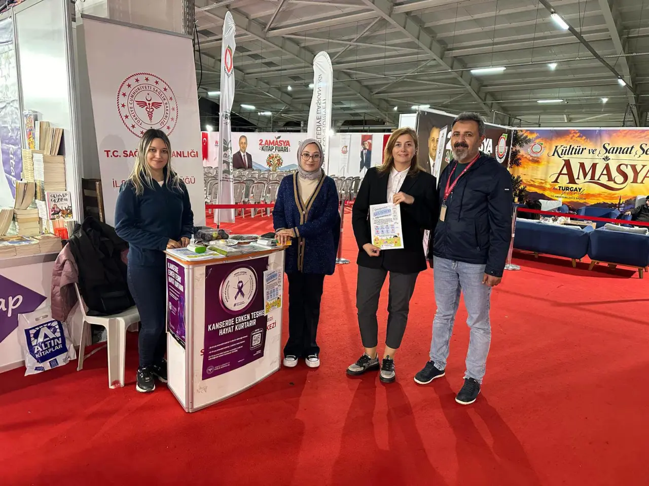 Amasya Kitap Fuarı’nda Sağlık Buluşması! 1
