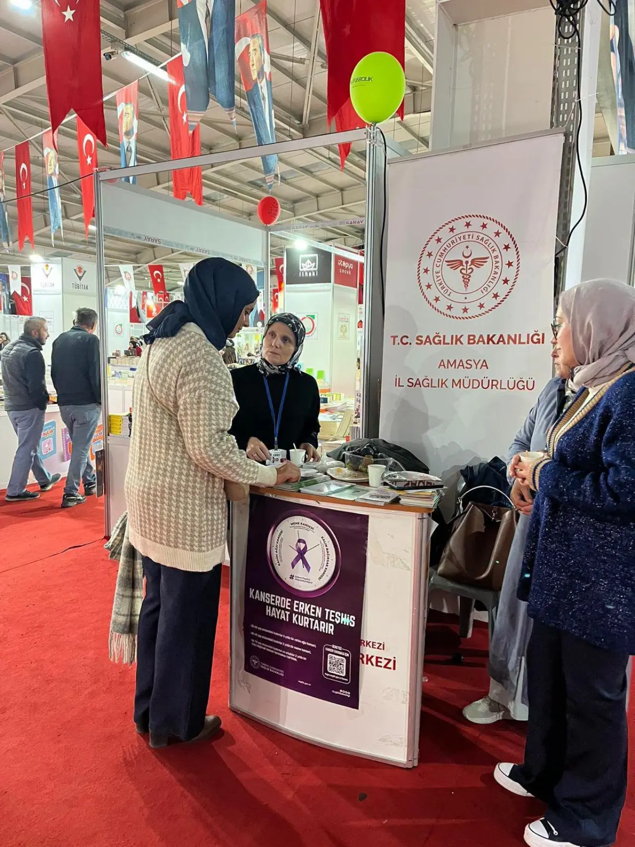 Amasya Kitap Fuarı’nda Sağlık Buluşması! 2