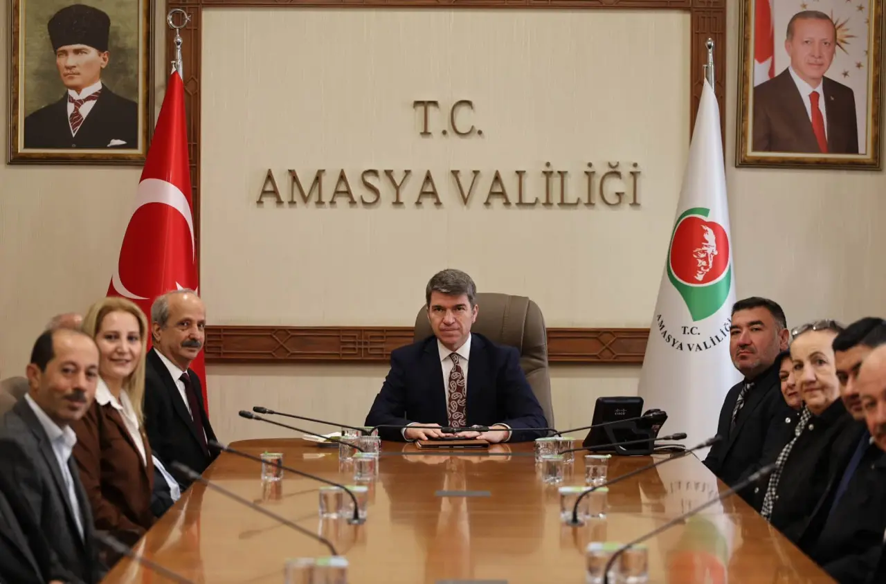 Amasya Muhtarları Valilikte Buluştu 2