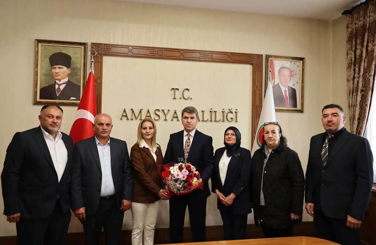 Amasya Muhtarları Valilikte Buluştu 1