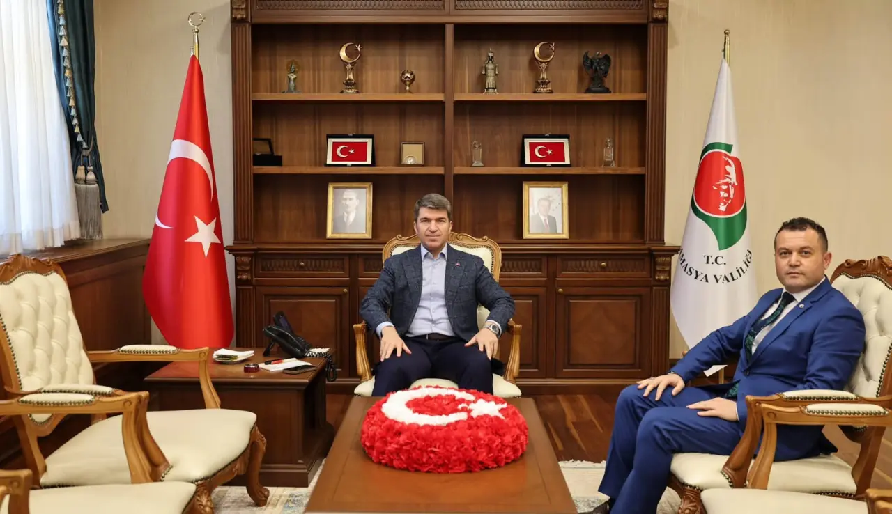 Amasya Valiliğinde Ziyaret Trafiği 1