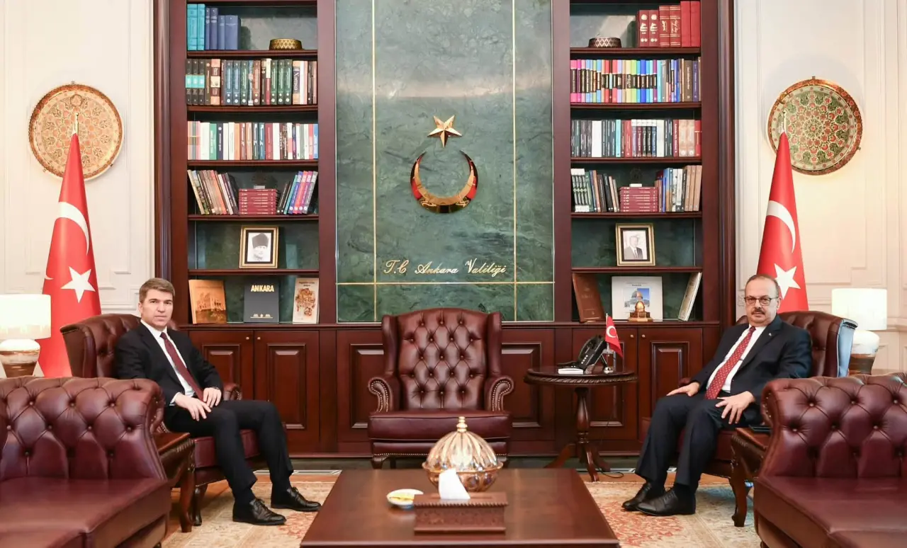 Amasya Valisi Önder Bakan Ankara’da Ziyaretlerde Bulundu 3