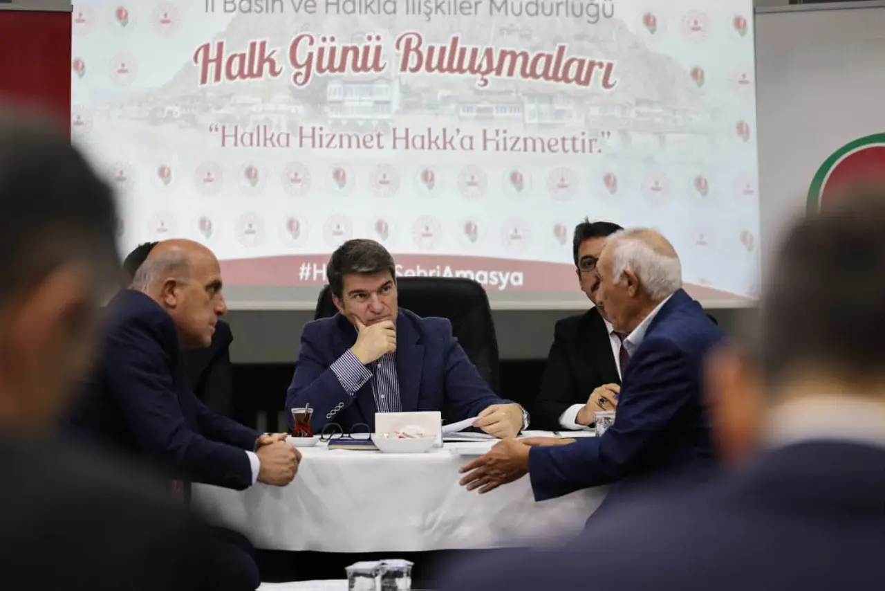 Amasya Valisi Önder Bakan Halkın Taleplerini Dinledi 2