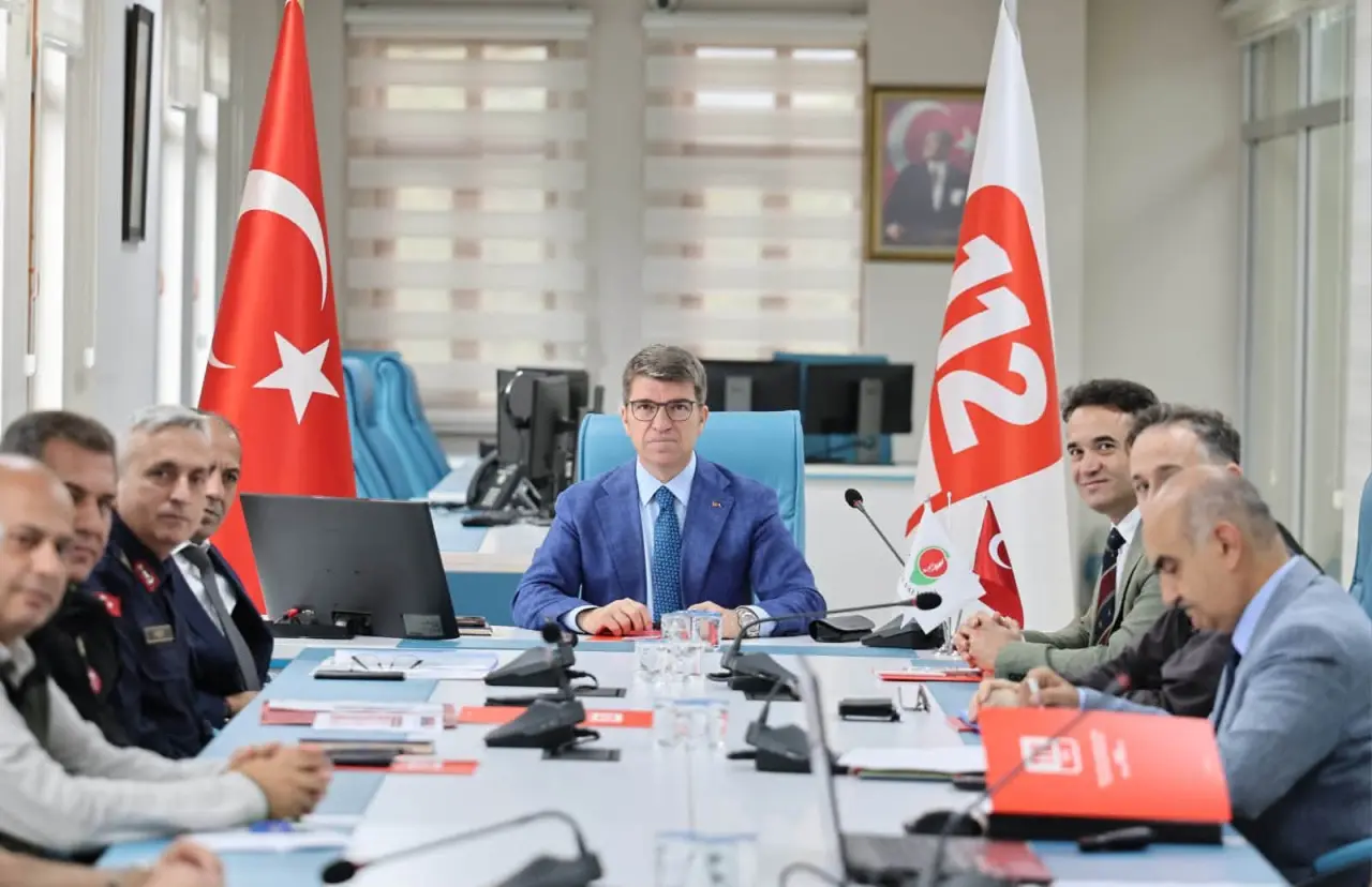 Amasya’da 112 Acil Çağrı Hizmetleri Değerlendirildi 1