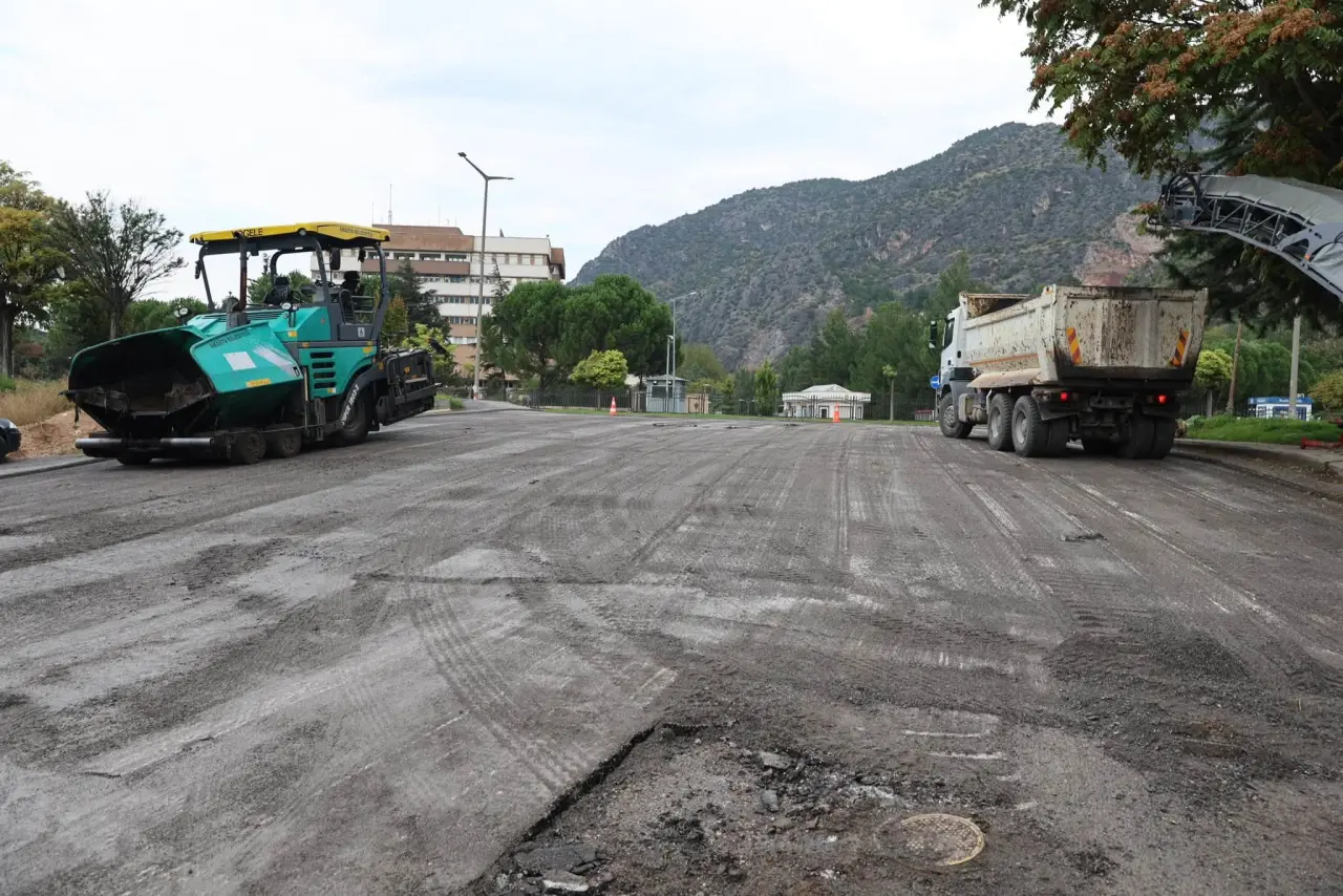 Amasya’da Asfalt Çalışmaları Hız Kazandı! 1