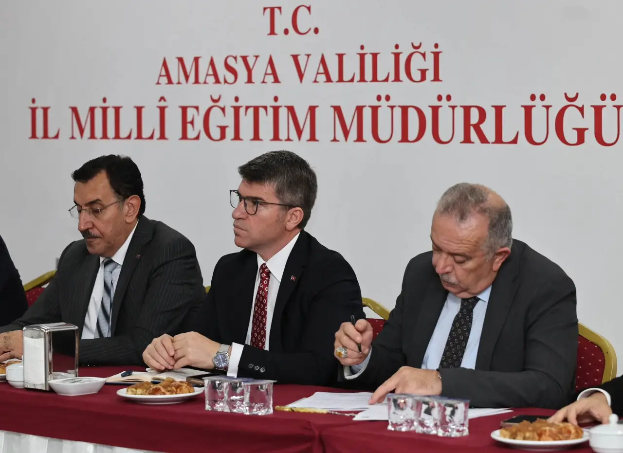 Amasya’da Eğitim Çalışmaları Değerlendirildi! 1