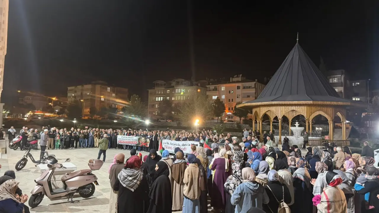 Amasya’da Filistin İçin Tek Yürek Oldular! 5