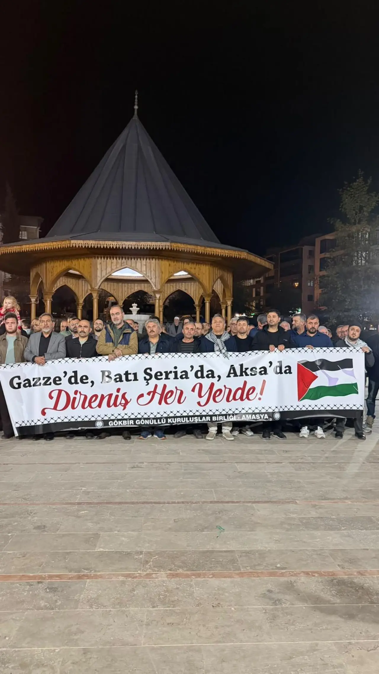 Amasya’da Filistin İçin Tek Yürek Oldular! 2