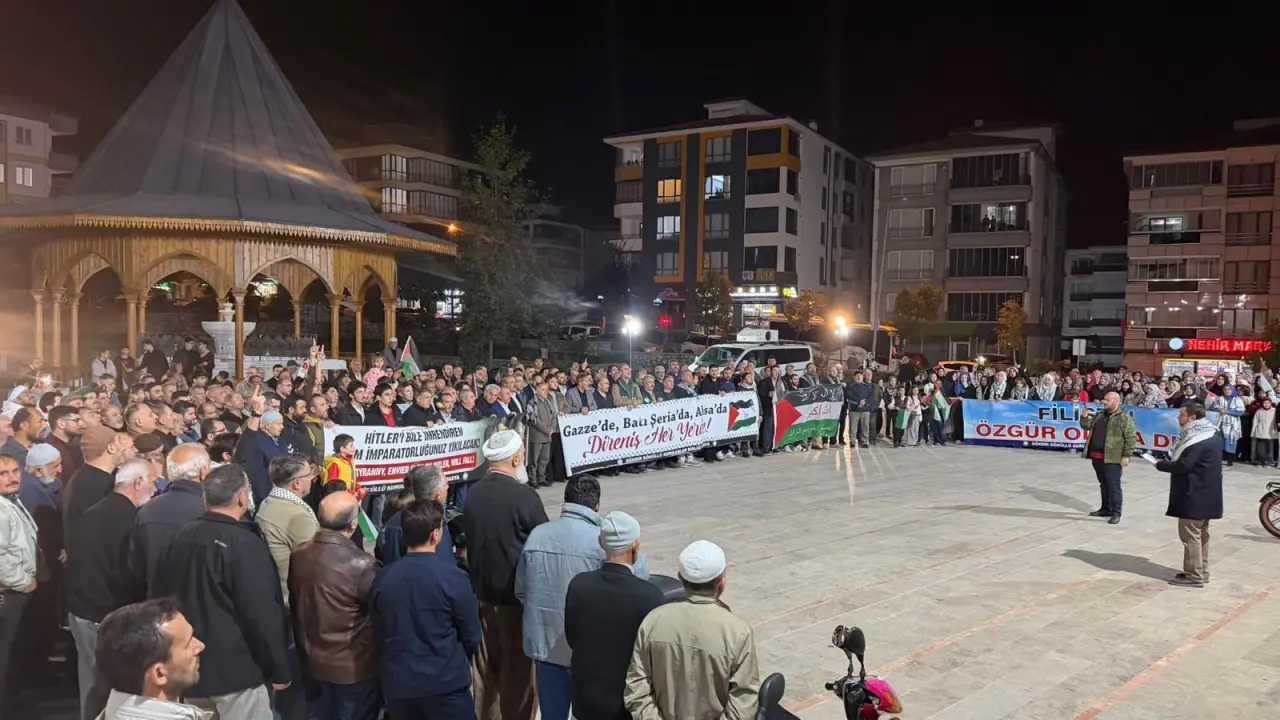 Amasya’da Filistin İçin Tek Yürek Oldular! 8
