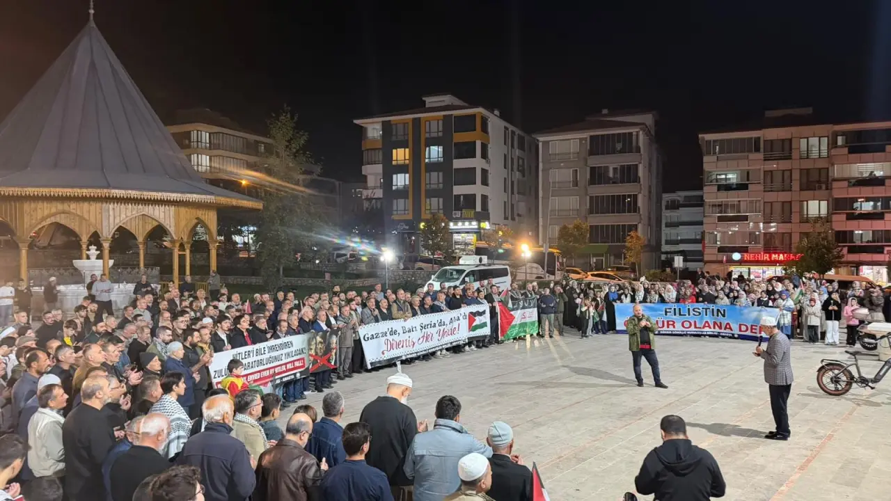 Amasya’da Filistin İçin Tek Yürek Oldular! 1