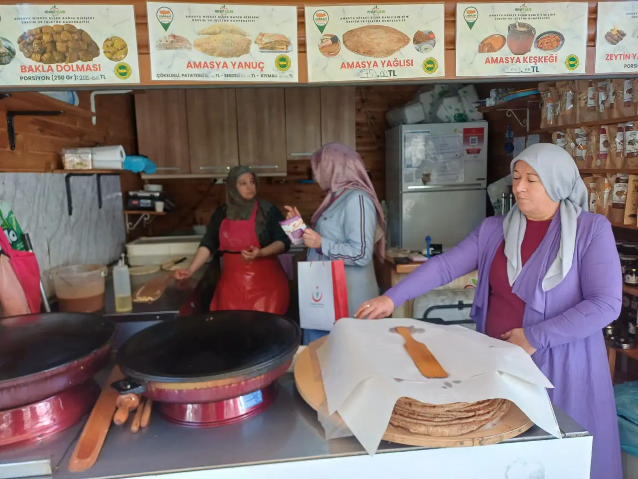 Amasya’da Kadın Üreticilere Meme Kanseri Farkındalık Bilgilendirmesi 2