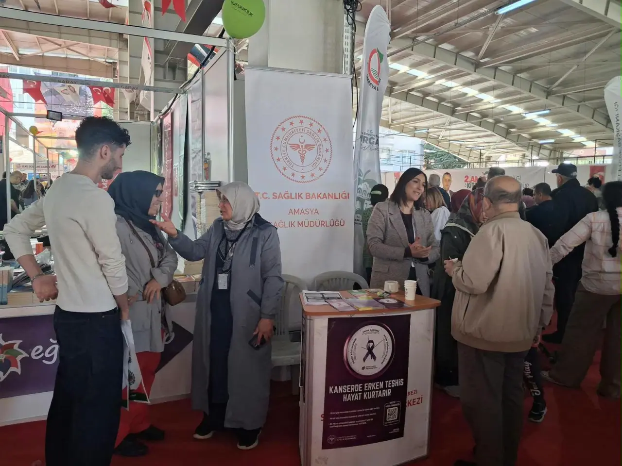 Amasya’da Kitap ve Sağlık Aynı Çatıda 1