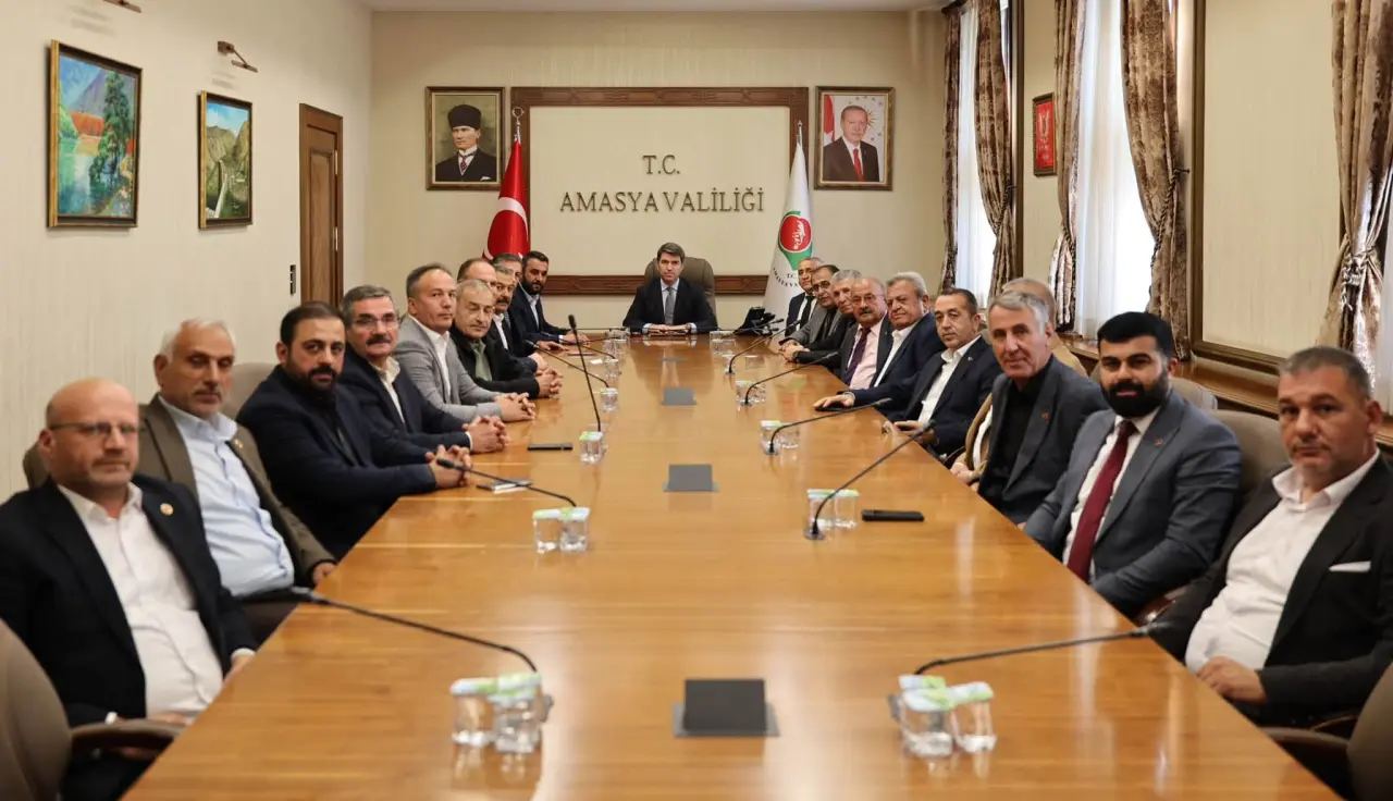 Amasya’nın Meclis Üyeleri Vali Bakan’la Buluştu! 4