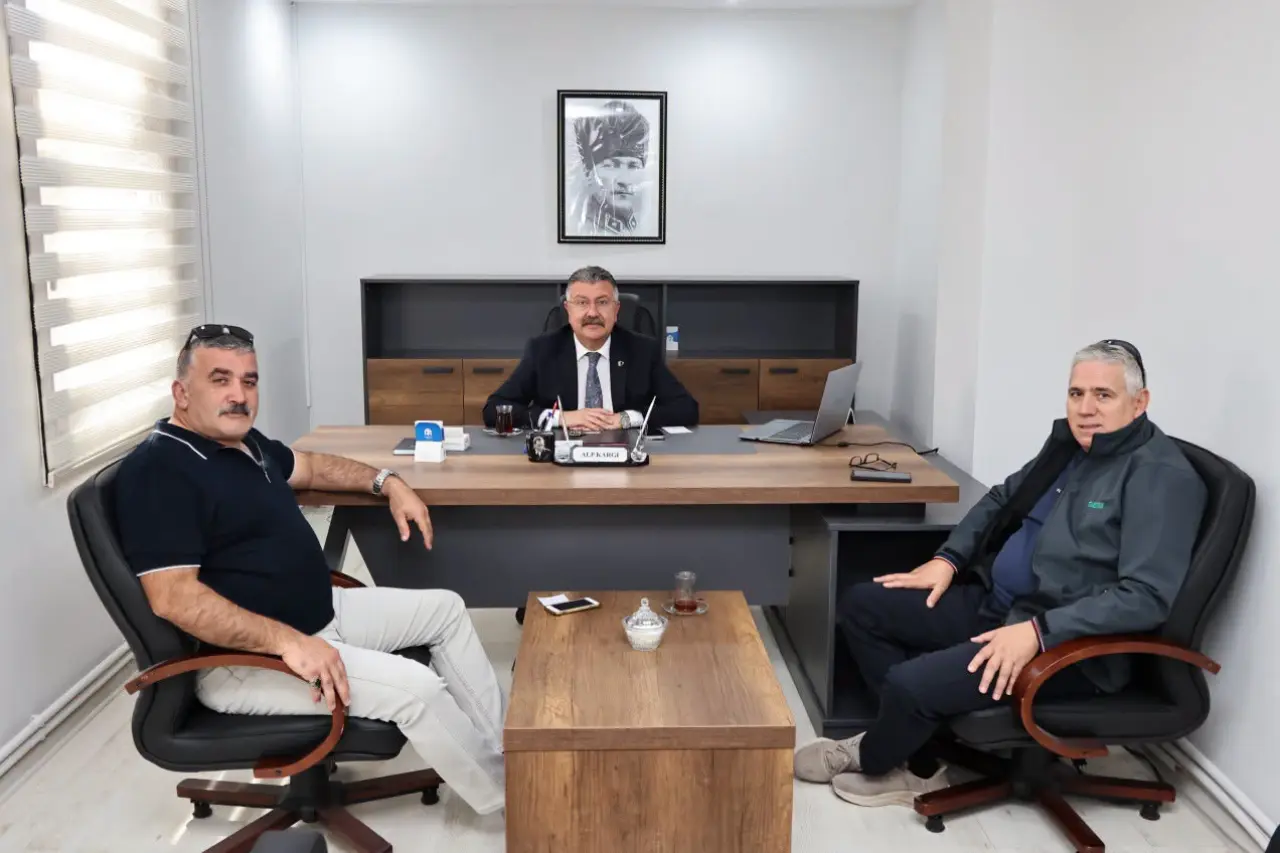 Başkan Kargı Konuklarını Ağırladı 1