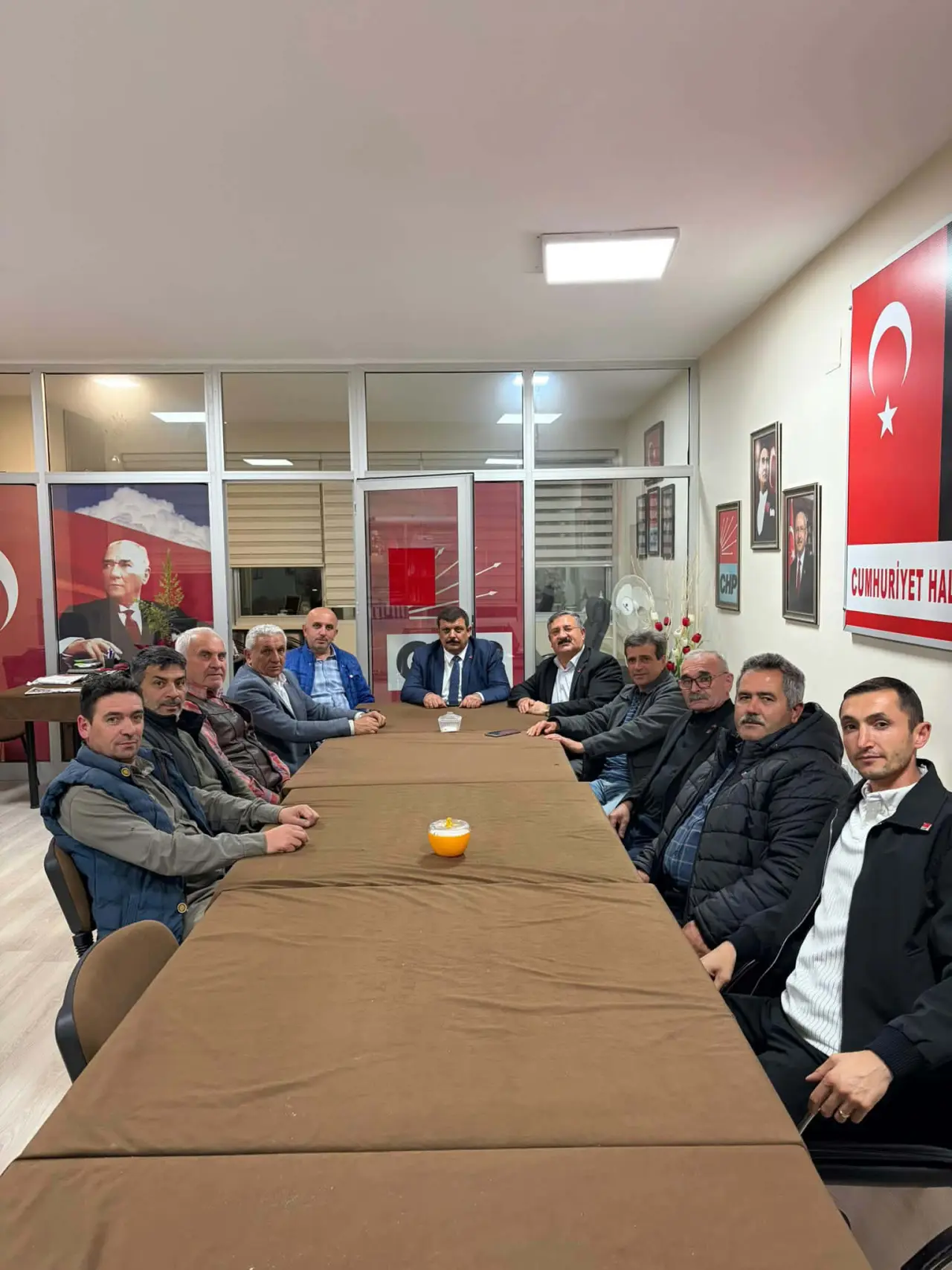CHP Merzifon’da Yönetim Toplandı: Gündem Merzifon 1