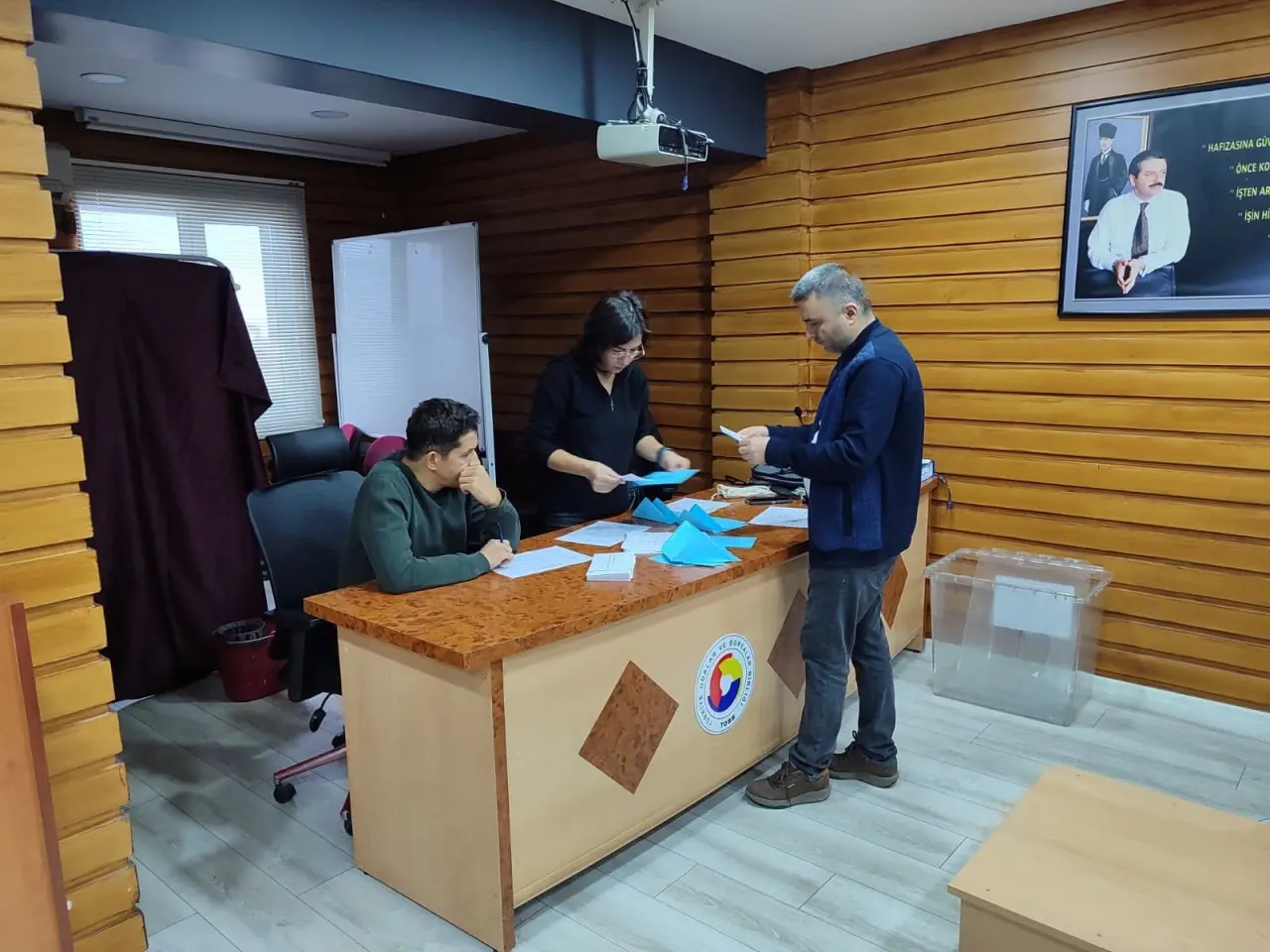 Gümüşhacıköy TSO’da Ali Koca Yeniden Başkan Seçildi! 1