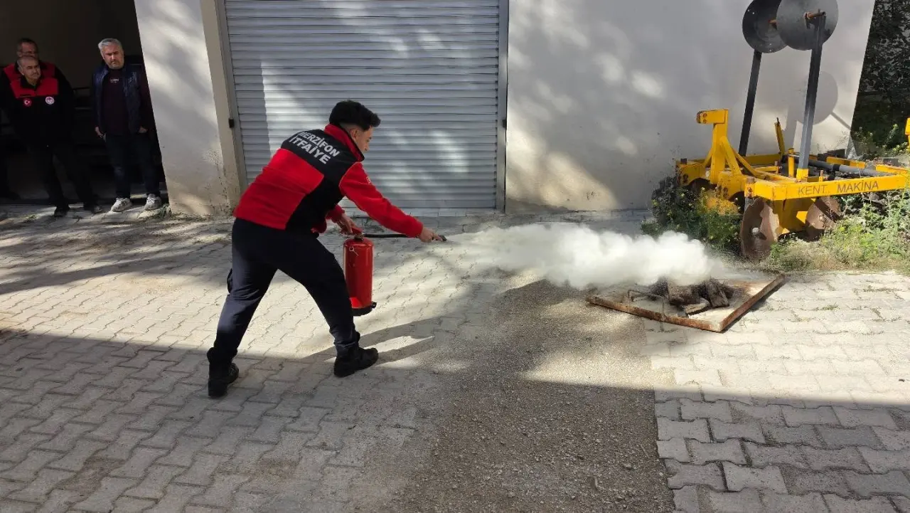 İtfaiyeden Tarım Personeline Eğitim! 3