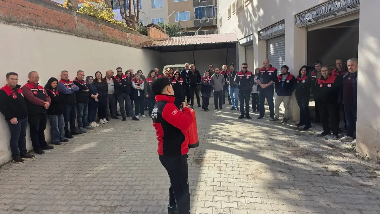 İtfaiyeden Tarım Personeline Eğitim! 1