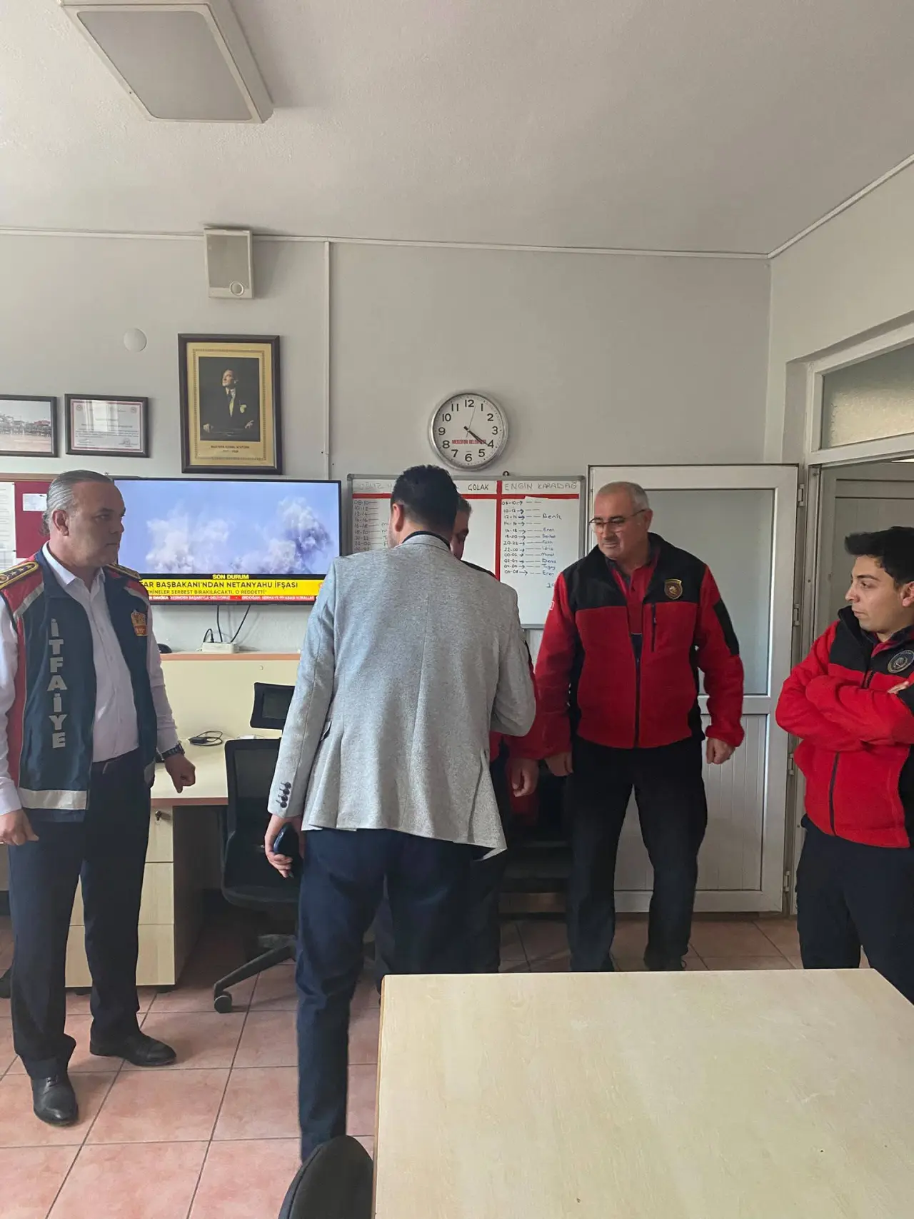 Keleş’ten Kahraman İtfaiyecilere Teşekkür 2