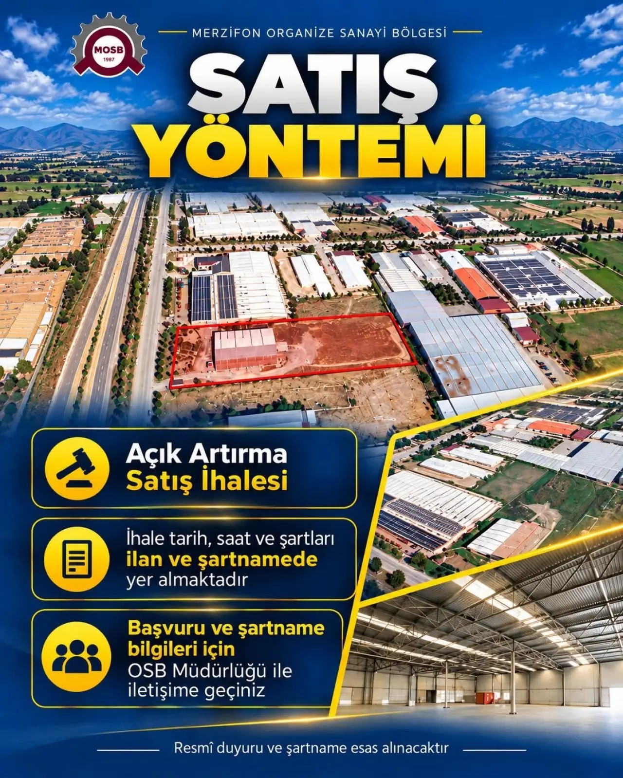 Merzifon OSB Satışa Çıktı! 3