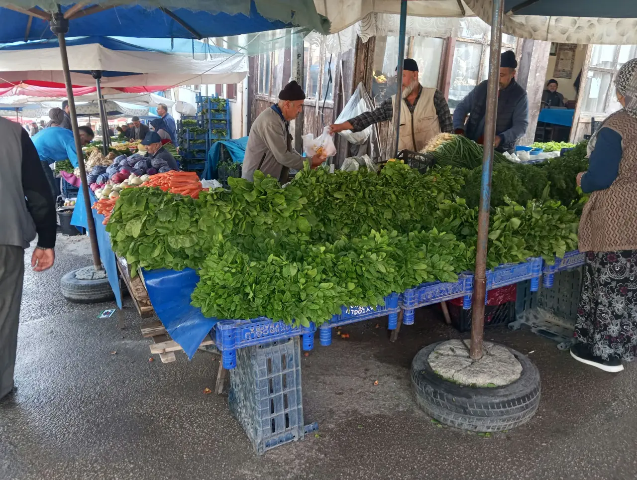 Merzifon Pazarında Fiyatlar Yerinde Saydı! 4