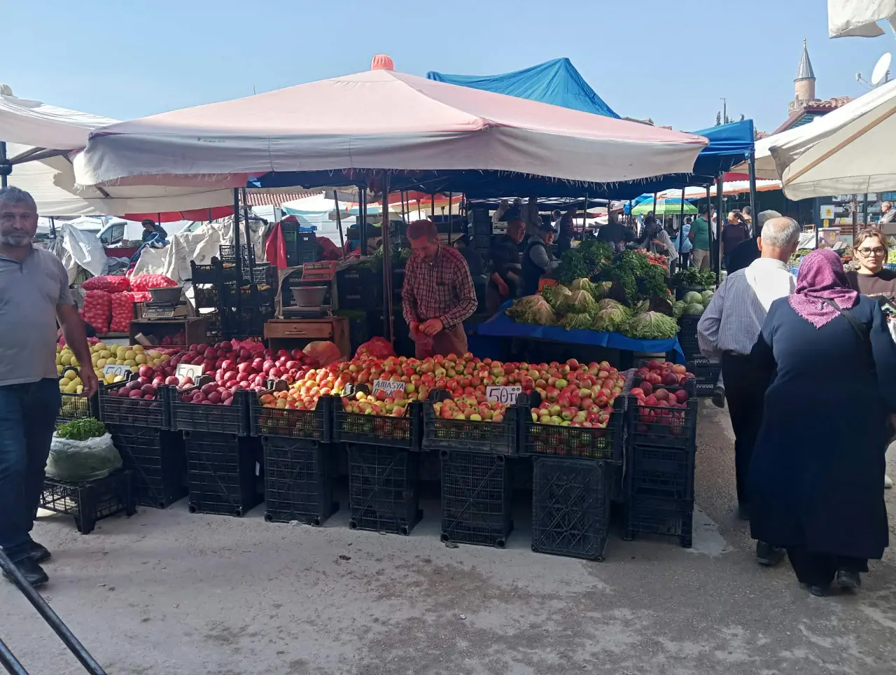 Merzifon Pazarında Kış Hazırlığı Başladı! İşte Güncel Fiyatlar 2