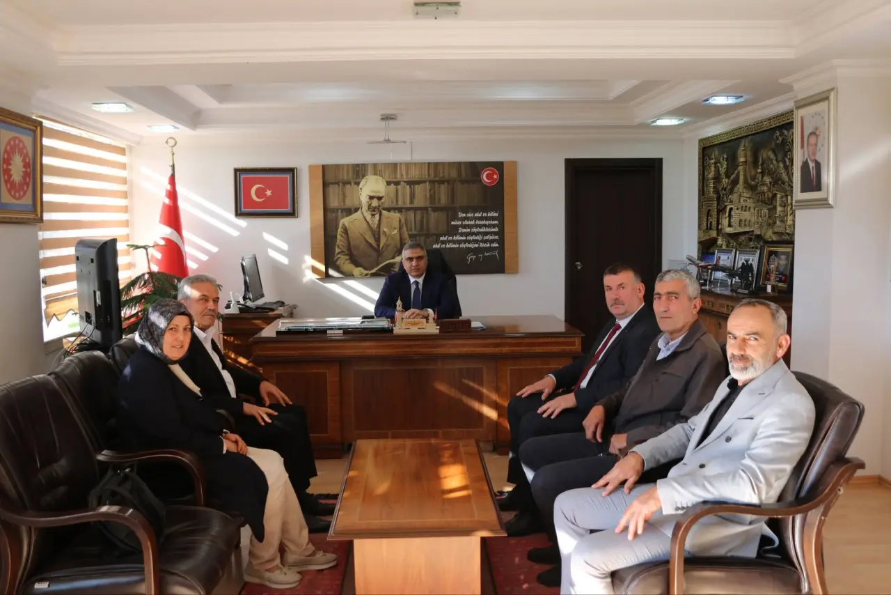 Merzifon Protokolü Muhtarlarla Bir Araya Geldi 1