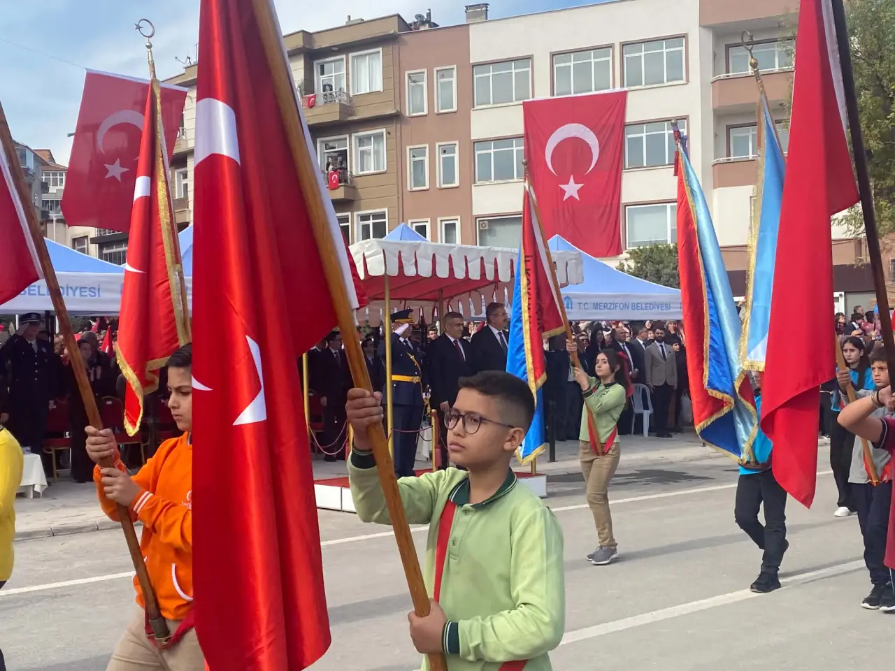 Merzifon’da Cumhuriyet Bayramı Kutlandı 4