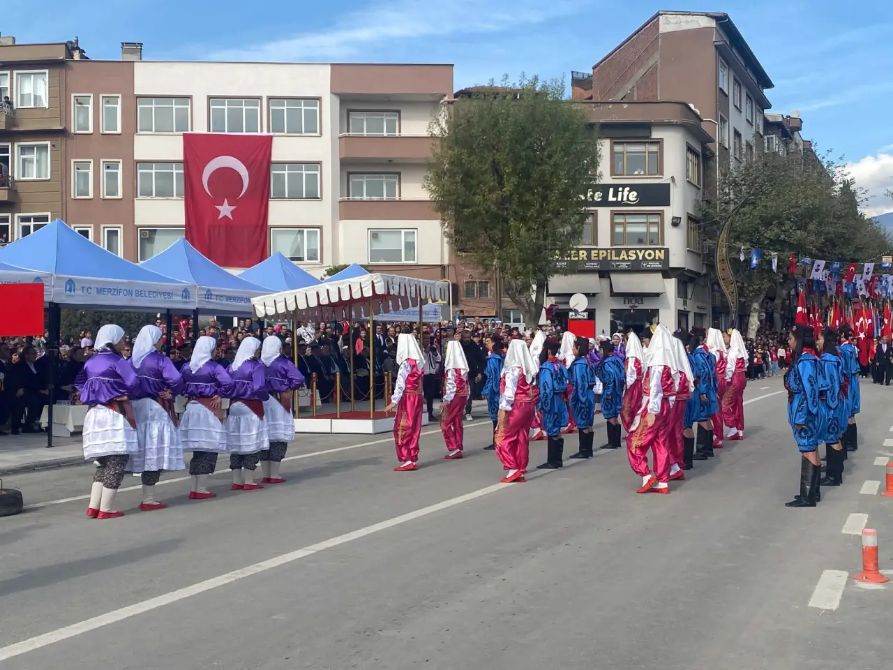 Merzifon’da Cumhuriyet Bayramı Kutlandı 3