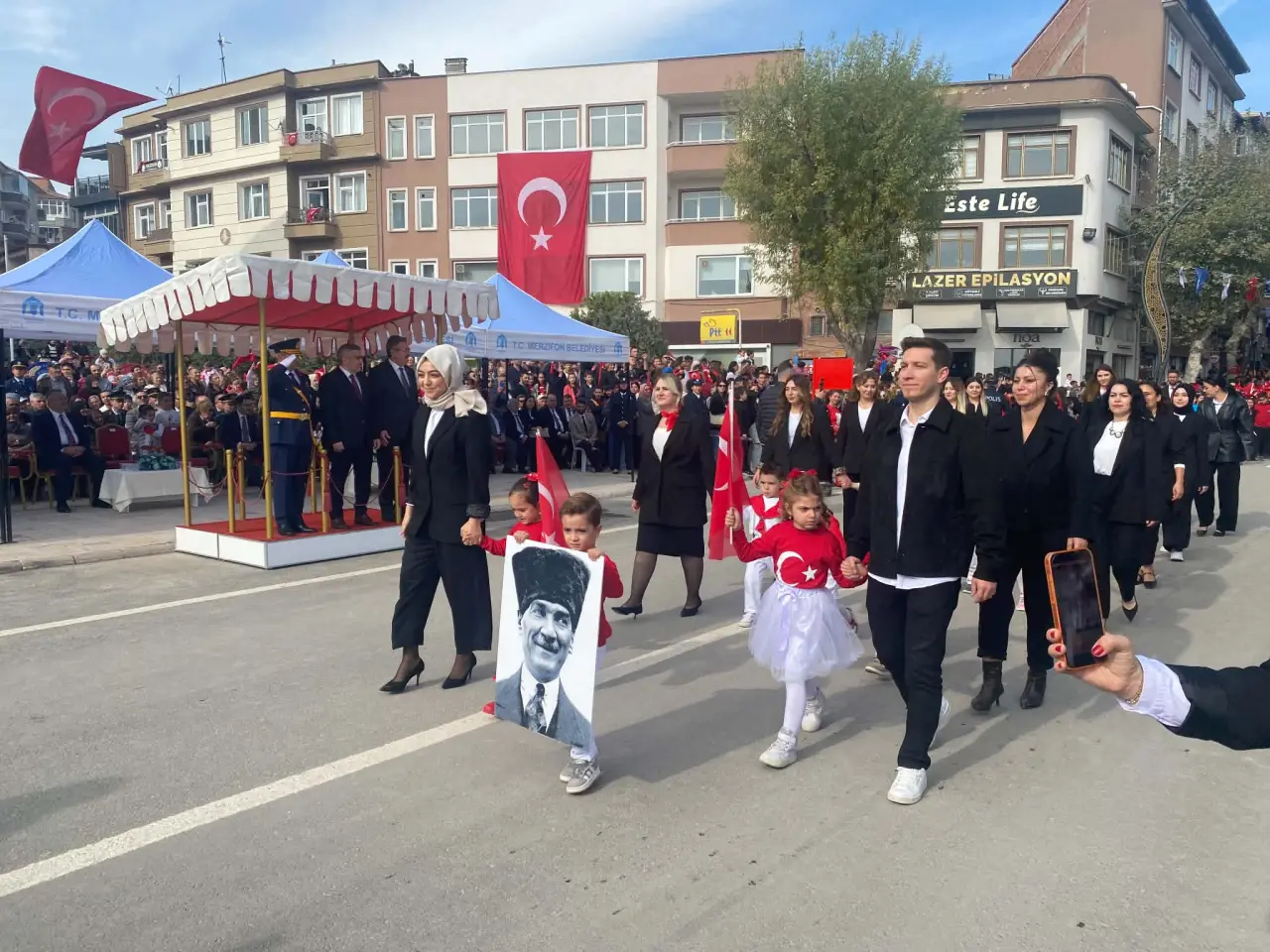 Merzifon’da Cumhuriyet Bayramı Kutlandı 6