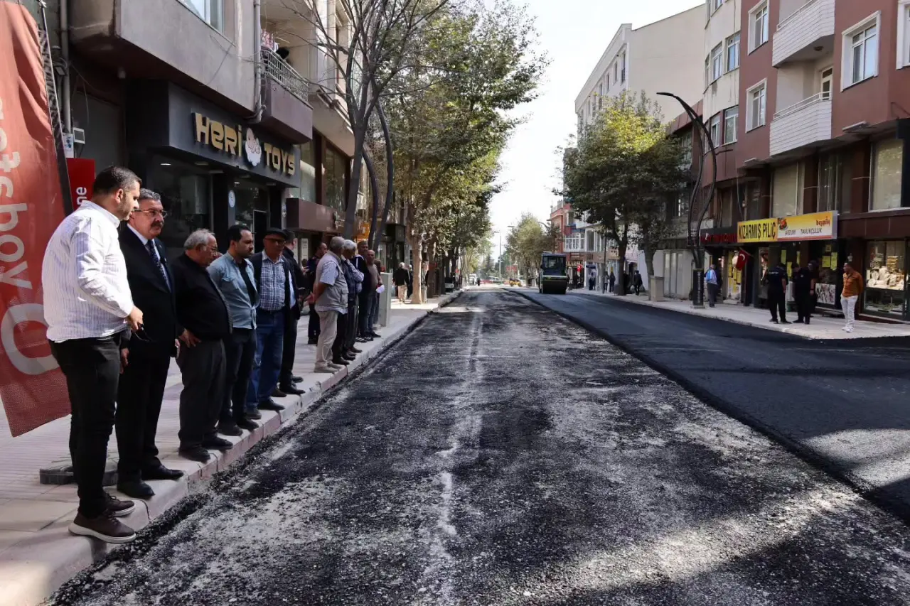 Merzifon’da Söz Verilen Asfalt Çalışmaları Sürüyor 3