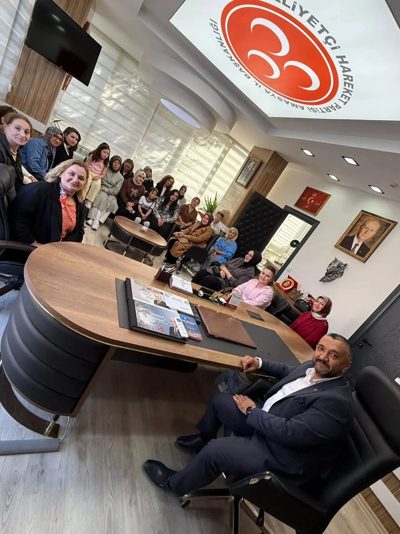 MHP Amasya’da Kadınlardan Teşkilata Destek! 4