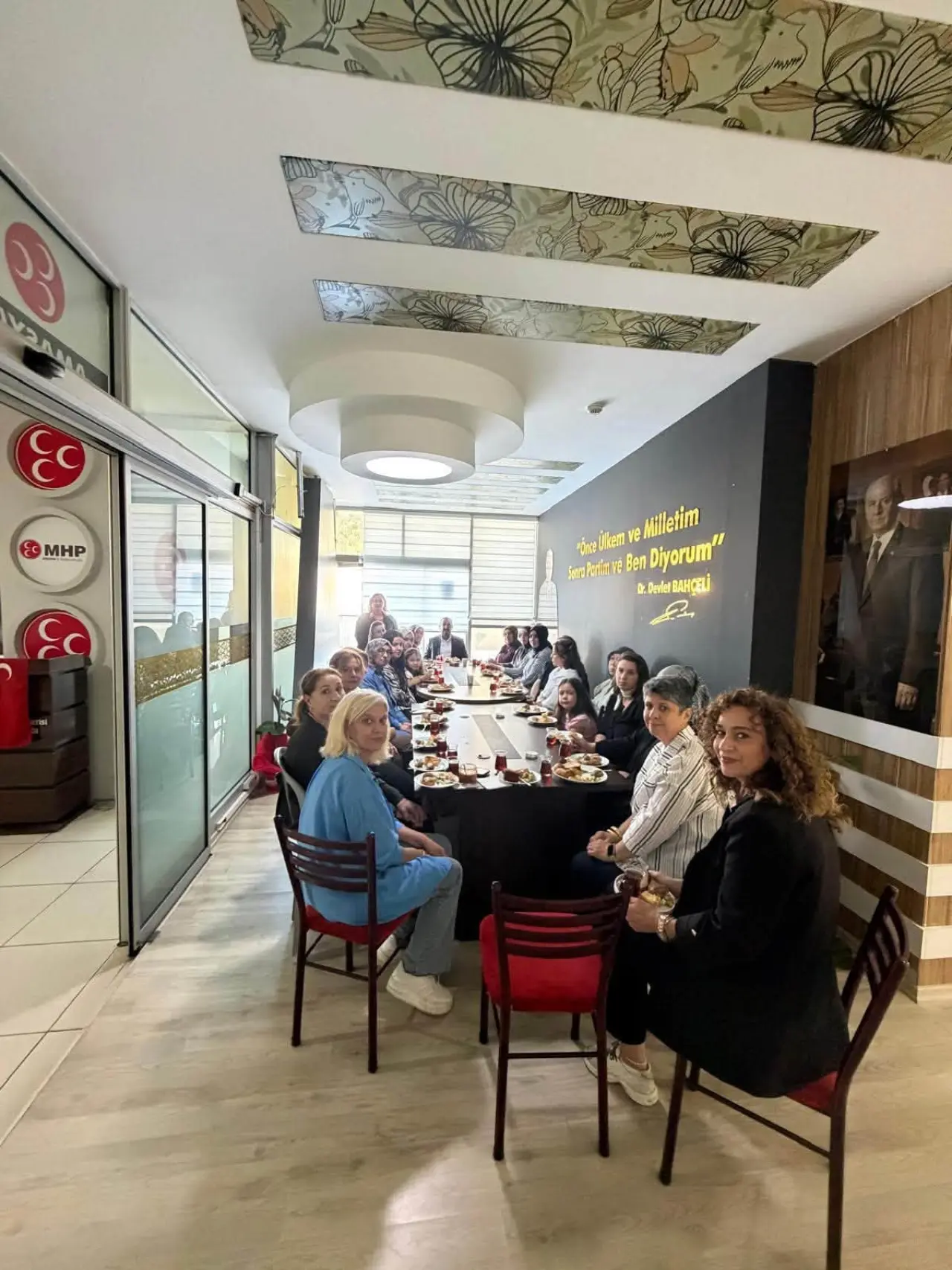 MHP Amasya’da Kadınlardan Teşkilata Destek! 1