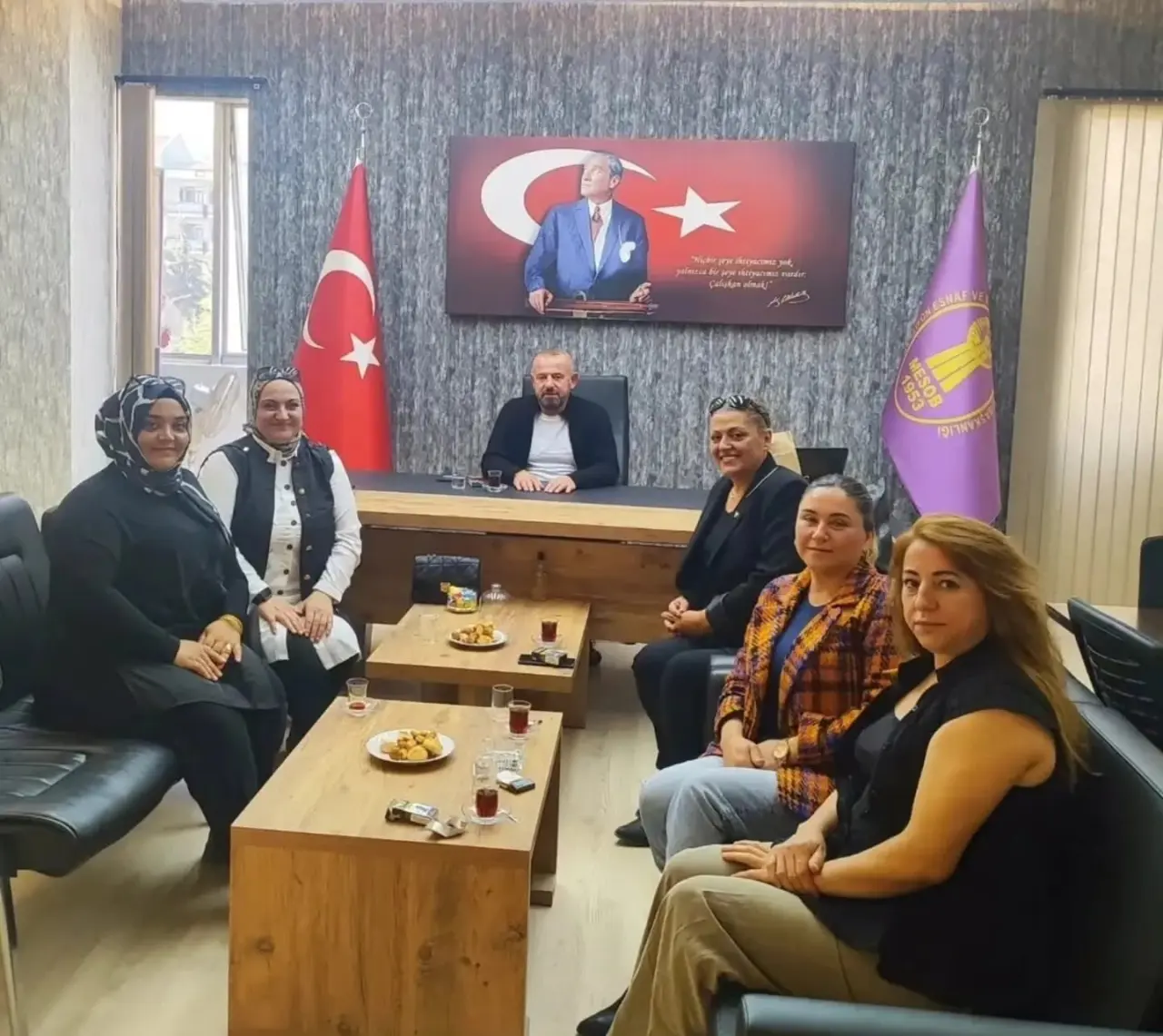 MHP KAÇEP’ten Merzifon’da Esnaf ve Oda Başkanlarına Ziyaret 1