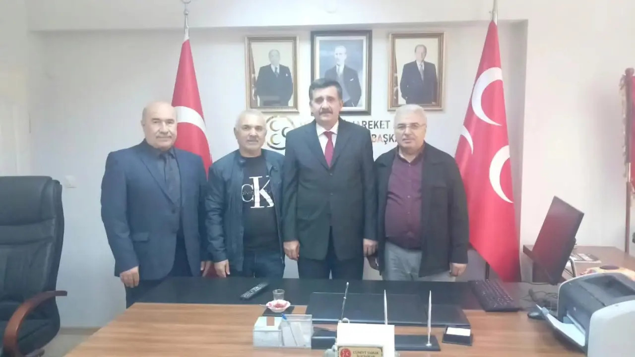 MHP Merzifon İlçe Teşkilatına Ziyaretçi Akını! 1