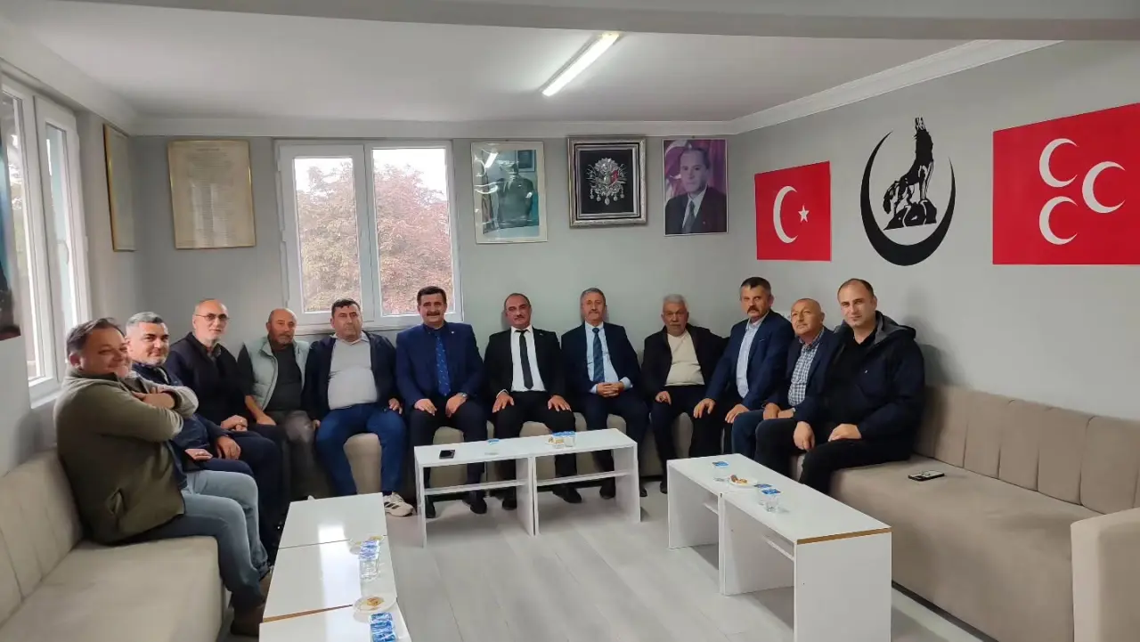 MHP Merzifon’dan Gümüşhacıköy’e Teşkilat Ziyareti! 2