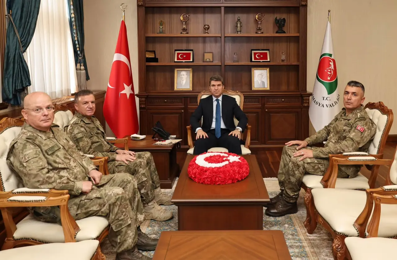 Üst Düzey Komutanlardan Amasya’ya Ziyaret 1