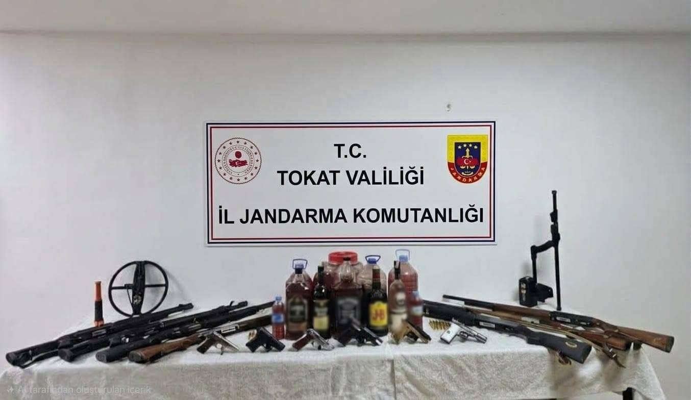 tokatta-silah-kacakciligi-operasyonunda-29-kisi-gozaltina-alindi