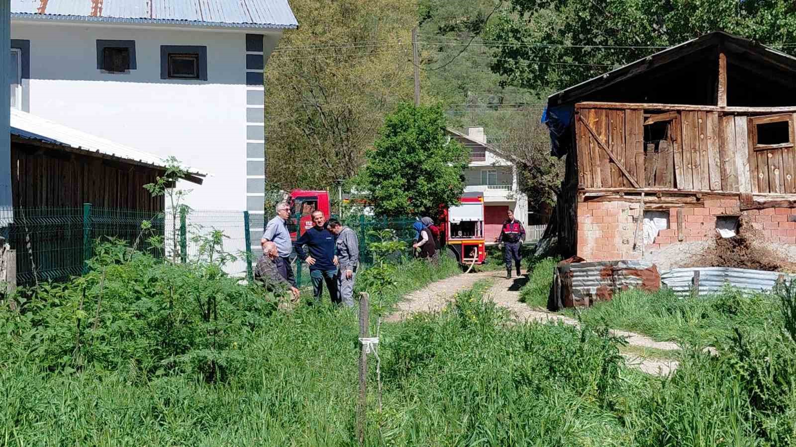 alevlere-teslim-olan-ahsap-eve-mudahale-icin-ceviz-agaci-kesildi