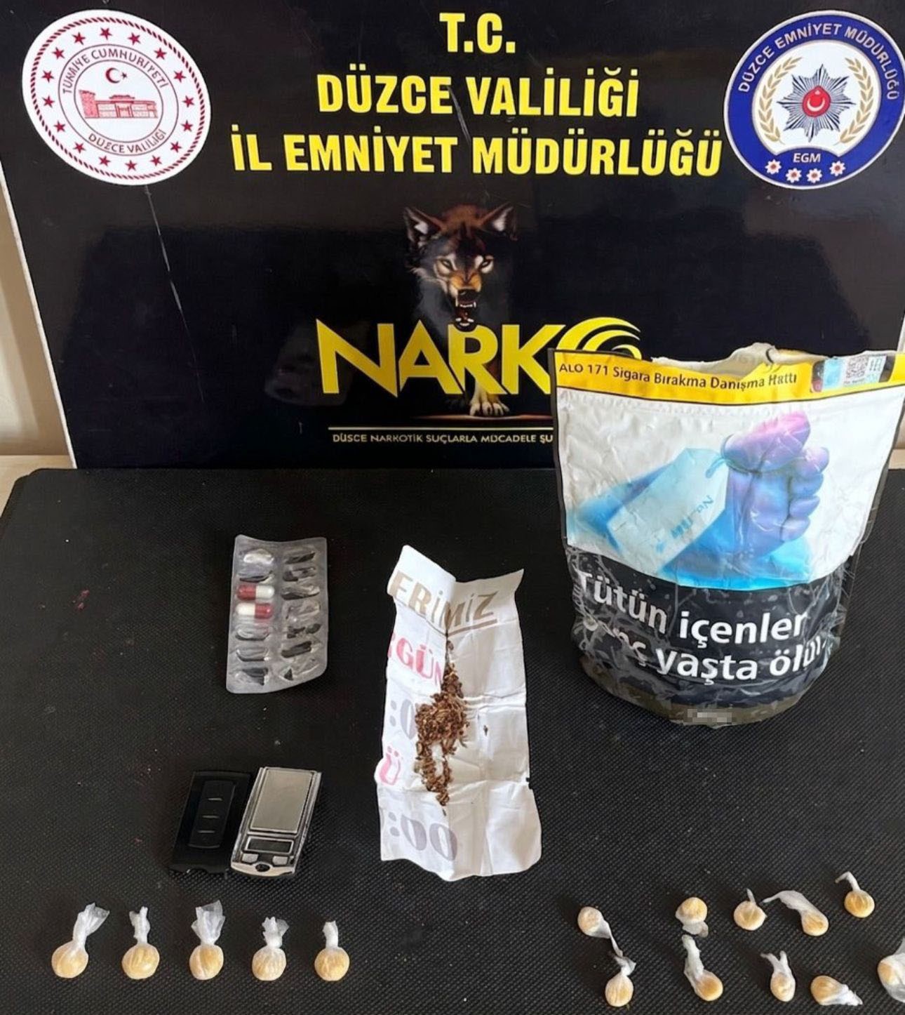 duzcede-uyusturucu-taciri-1-supheli-tutuklandi