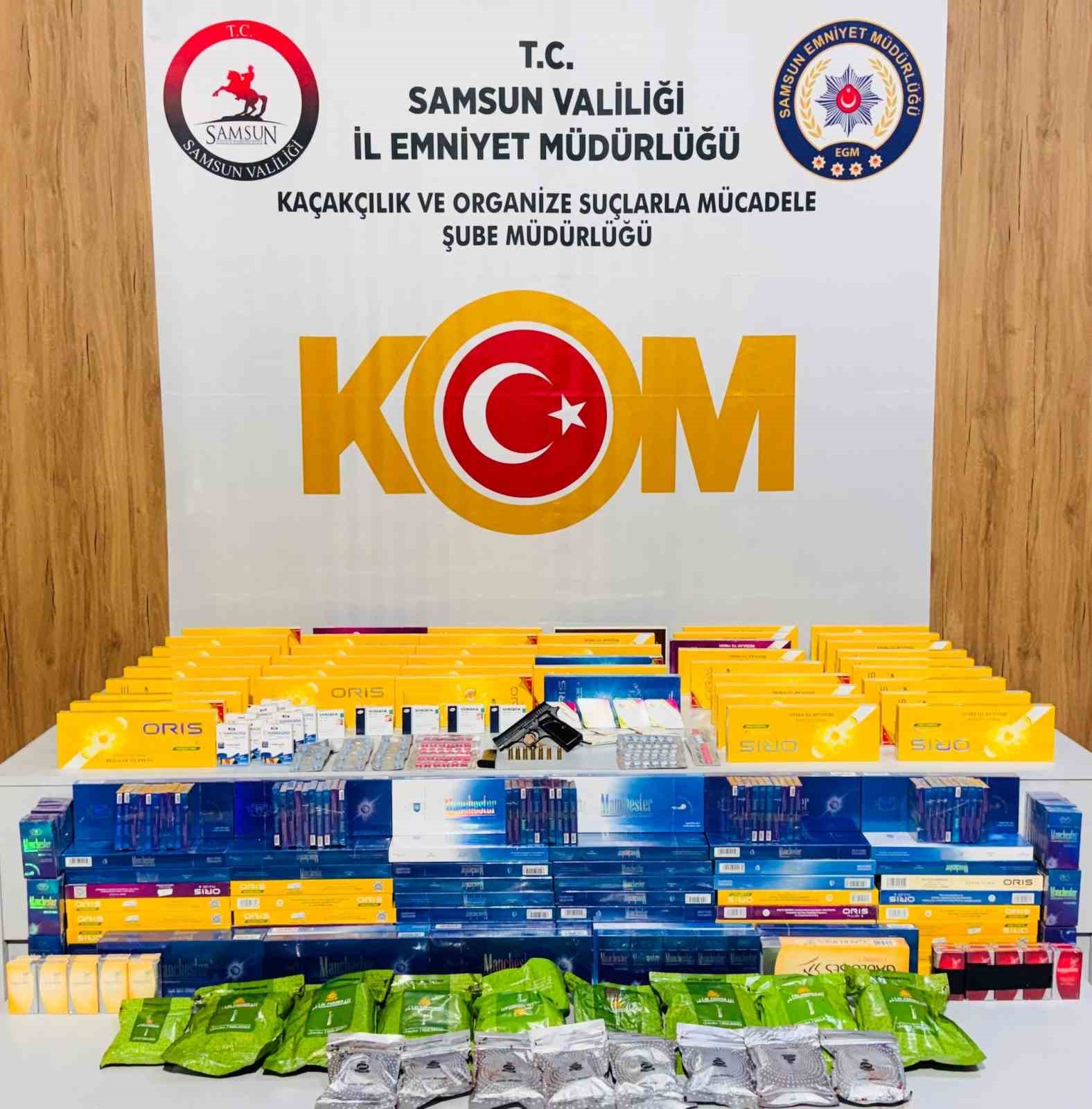 samsunda-kacak-urun-operasyonu