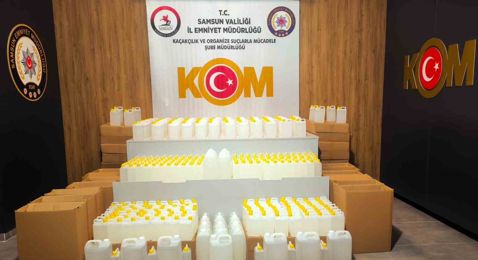 samsunda-1-ton-122-litre-etil-alkol-ele-gecirildi