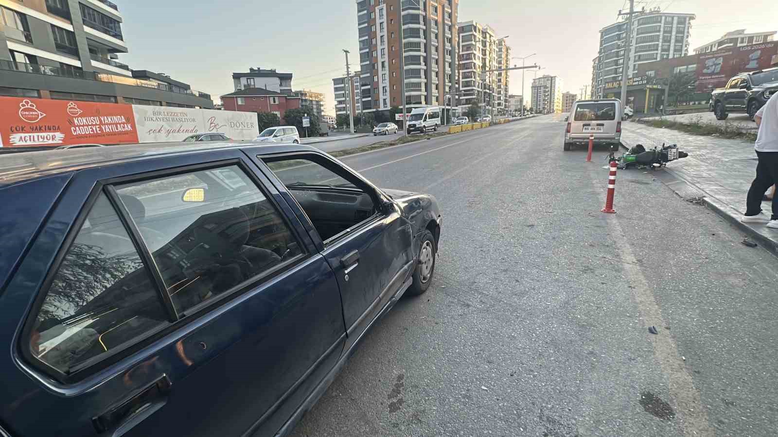 samsunda-otomobil-ile-motosiklet-carpisti-1-yarali