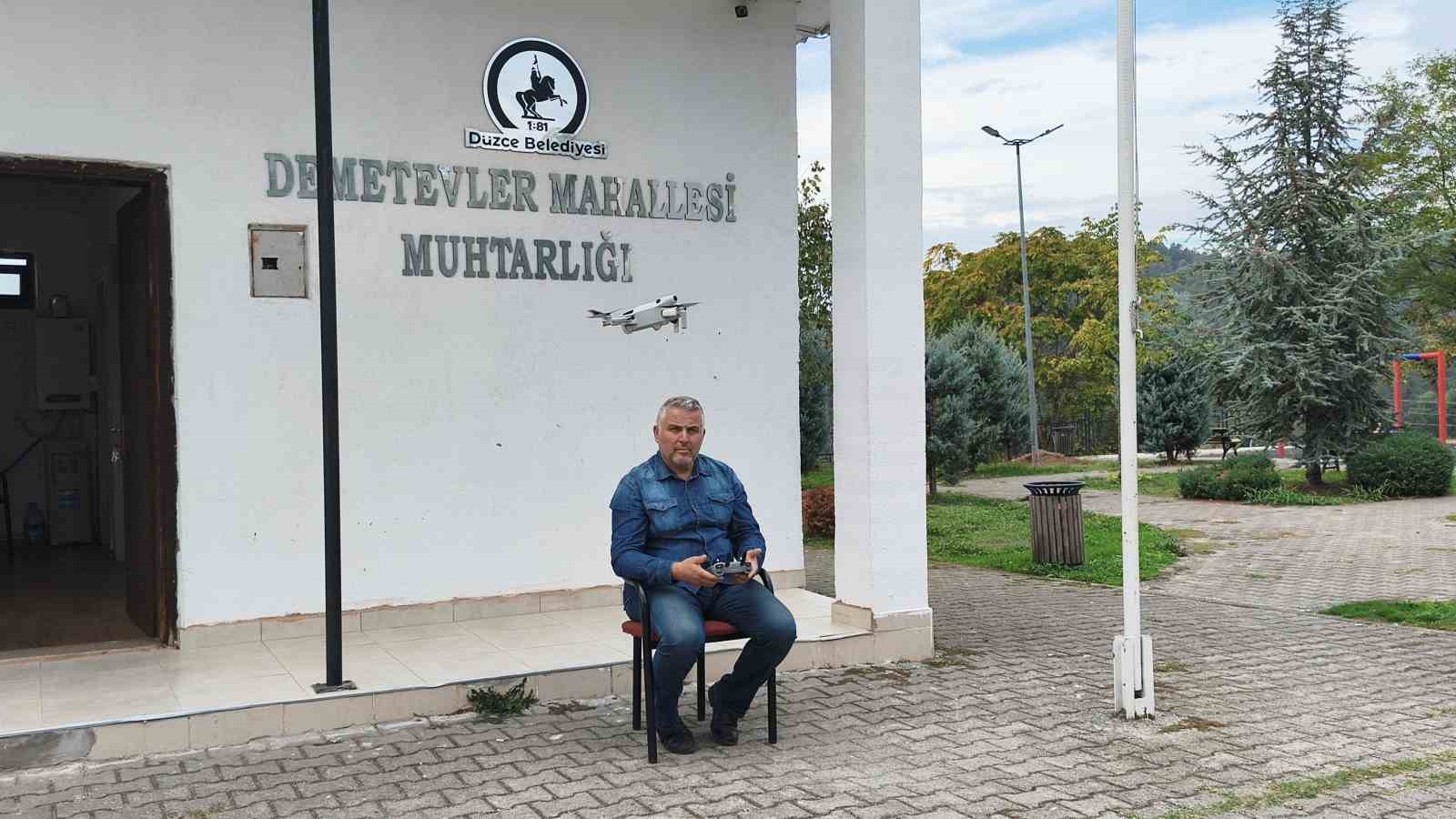 dronlu-muhtar-mahallesini-her-sabah-havadan-kontrol-edip-eksikleri-belirliyor