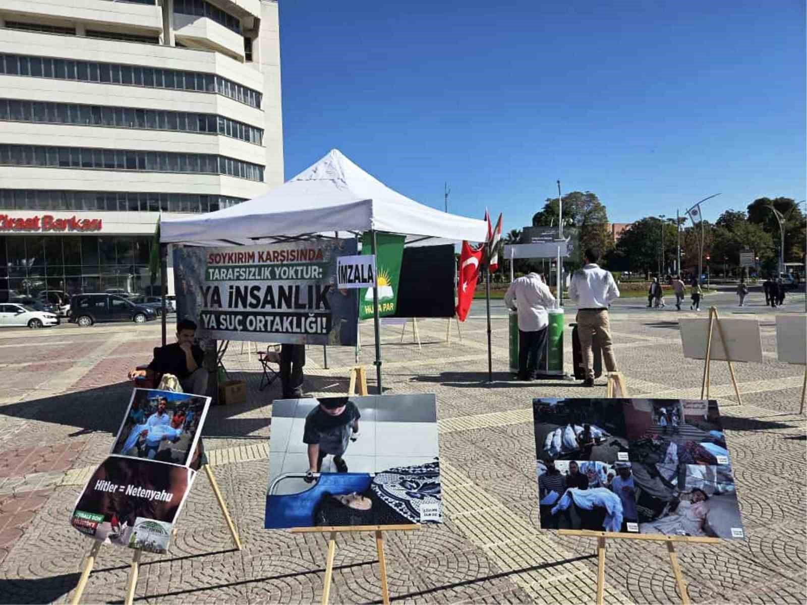 hudaparin-gazze-standinda-gerginlik-polis-kavgayi-onledi